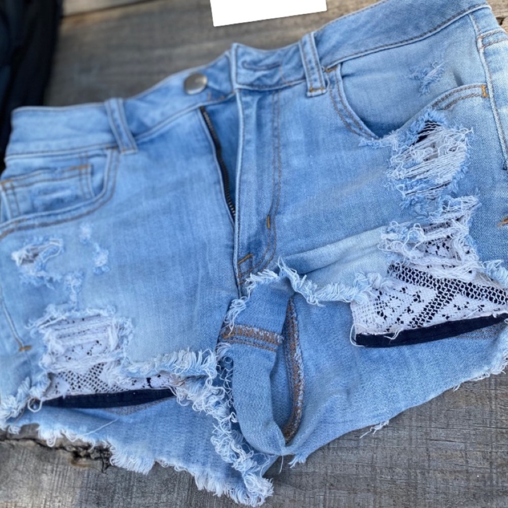 American Eagle jean shorts